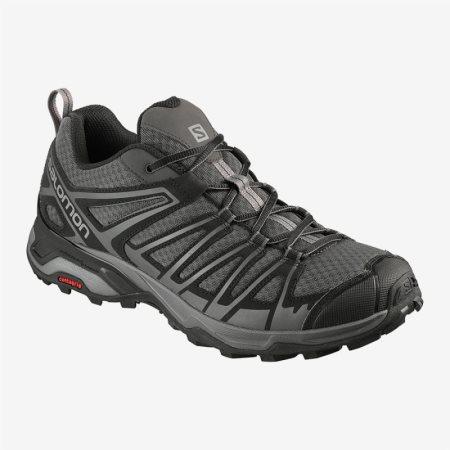 Salomon X ULTRA 3 PRIME Mens Hiking Shoes Grey | Salomon South Africa